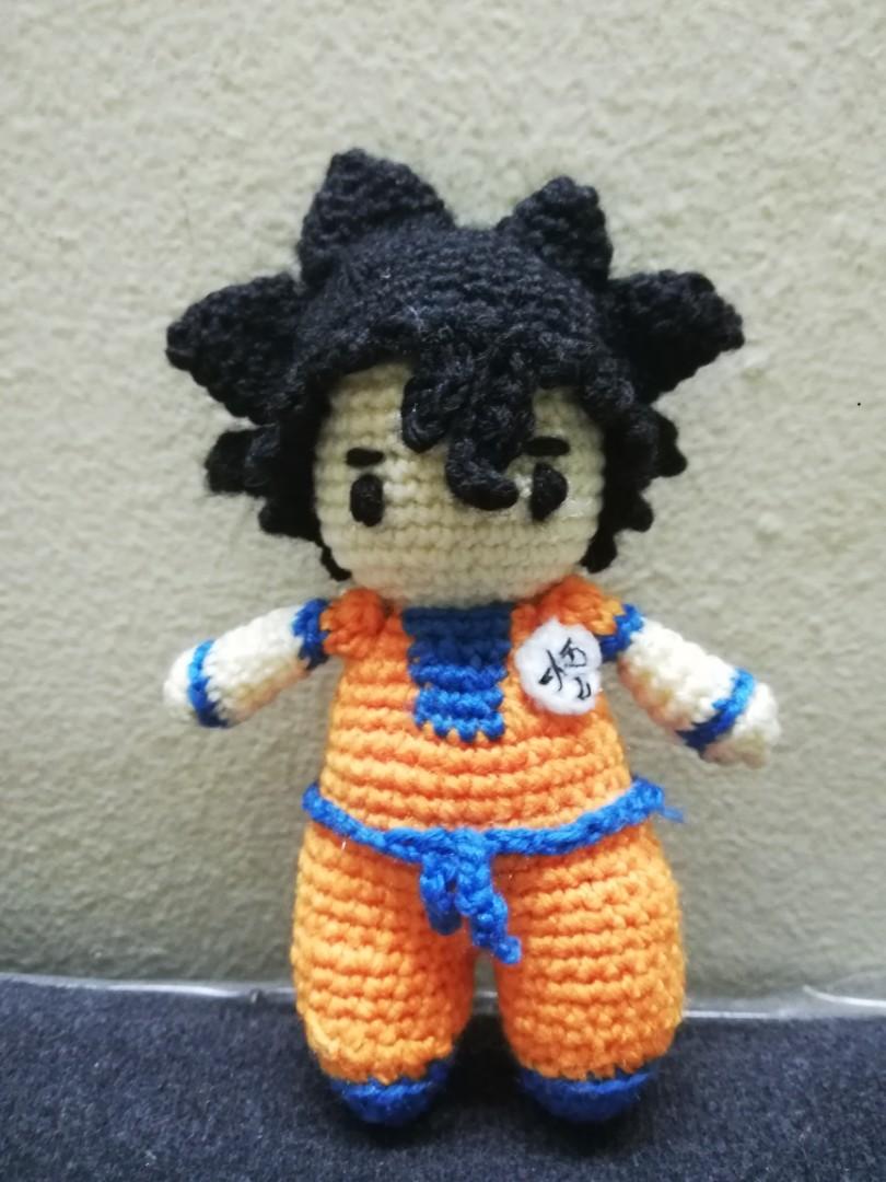 Dragon Ball - Goku Chibi Amigurumi /Crochet, Hobbies & Toys, Stationery &  Craft, Handmade Craft on Carousell