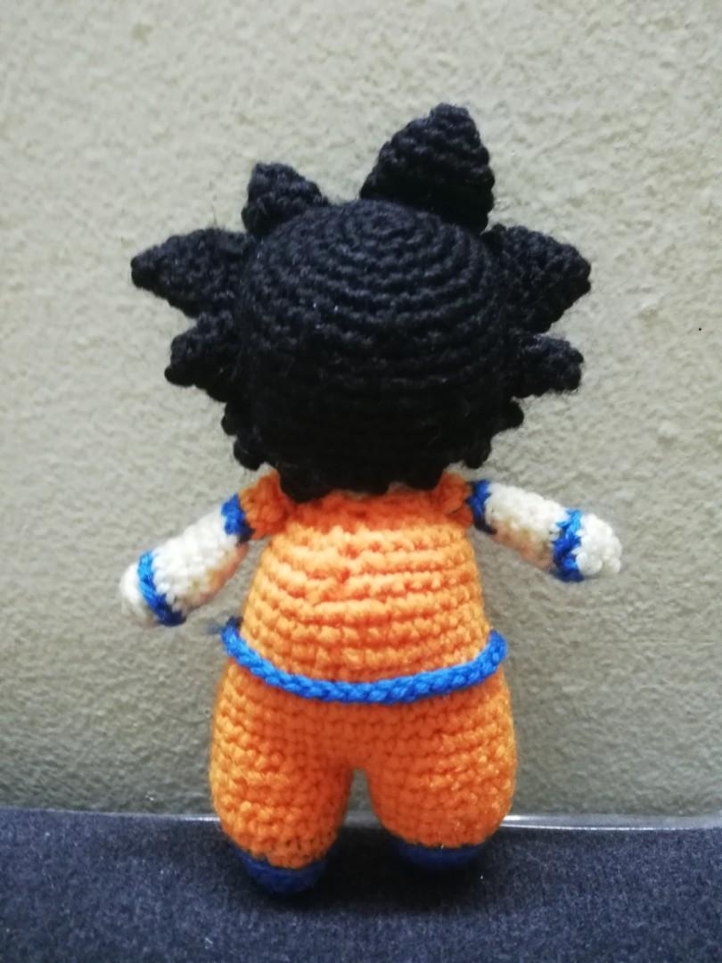 Dragon Ball - Goku Chibi Amigurumi /Crochet, Hobbies & Toys, Stationery &  Craft, Handmade Craft on Carousell