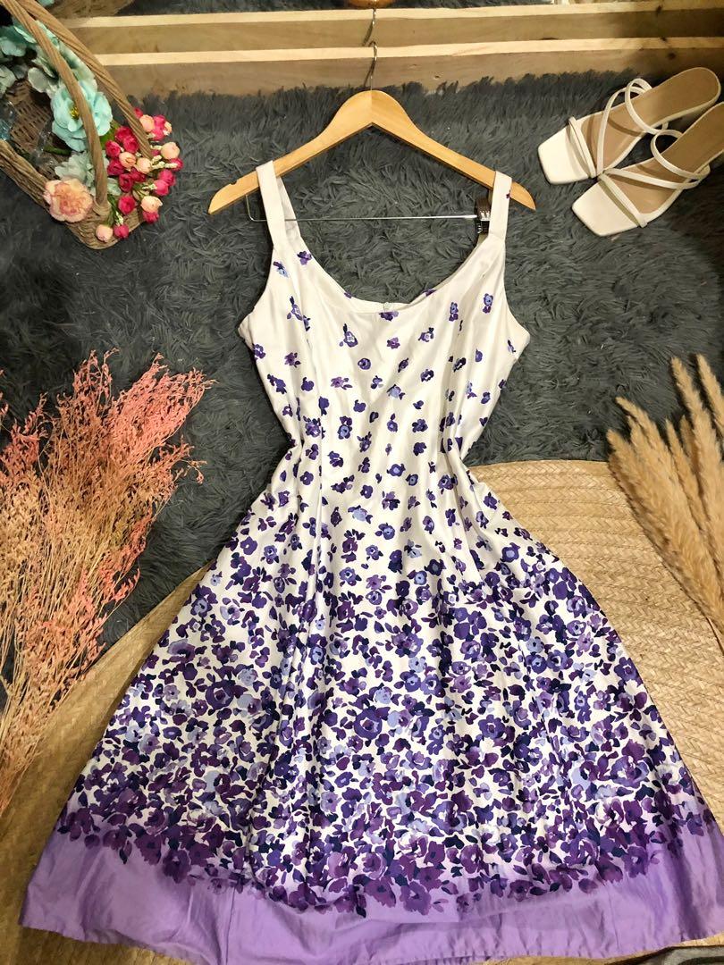 dress barn purple dress