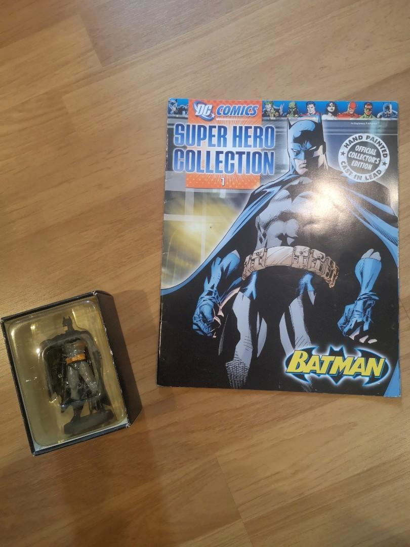 Eaglemoss 2008 Batman DC Super Hero Collection issue #1 Diecast Metal Hand  Painted Figure with box and magazine Justice League, Hobbies & Toys,  Collectibles & Memorabilia, Fan Merchandise on Carousell