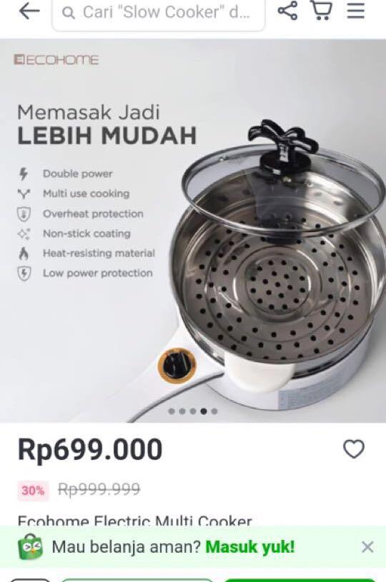 Ecohome multi cooker deals
