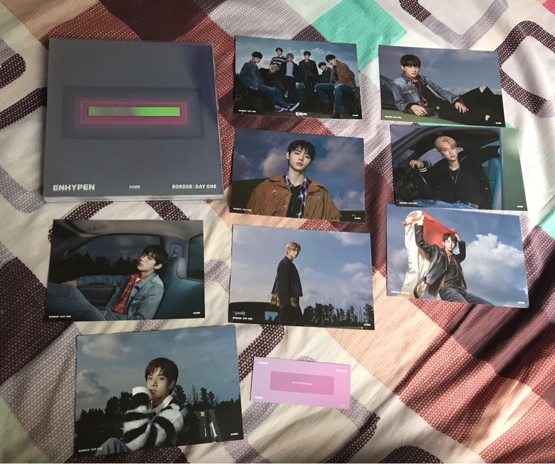 Enhypen Border Day One Dawn Version Hobbies Toys Memorabilia Collectibles K Wave On Carousell