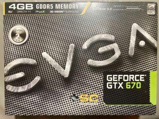 EVGA GEFORCE GTX 670 SuperClocked+ (SC+) w/Backplate 4GB 04G-P4-2673-KR