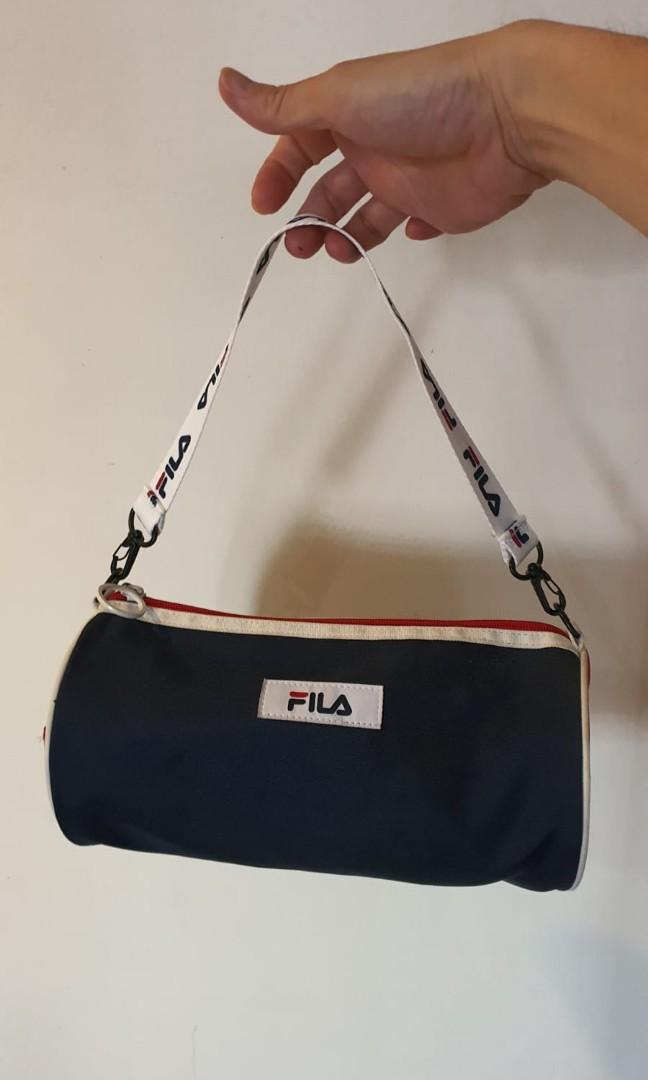 Fila mini cross body bag pre loved Women s Fashion Bags Wallets Cross body Bags on Carousell