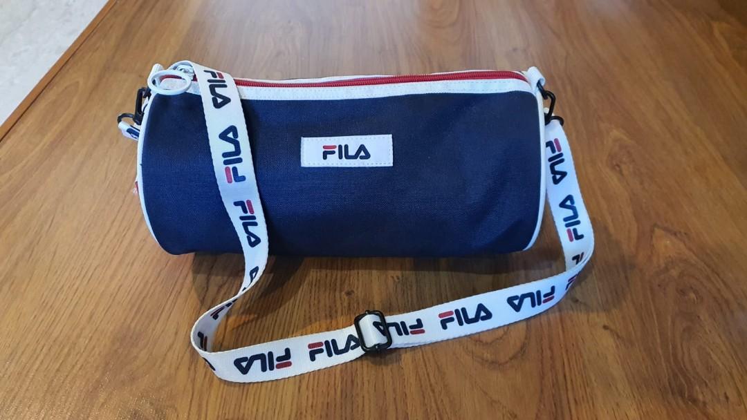 Fila mini cross body bag pre loved Women s Fashion Bags Wallets Cross body Bags on Carousell