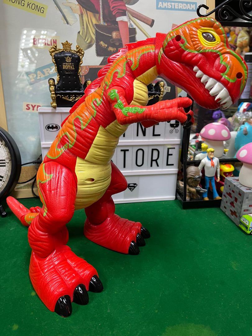 Fisher Price Motorized Roaring T Rex Dinosour Red, Hobbies & Toys,  Collectibles & Memorabilia, Fan Merchandise on Carousell