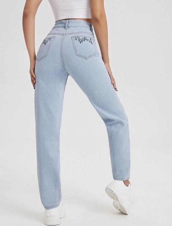 flame pocket jeans