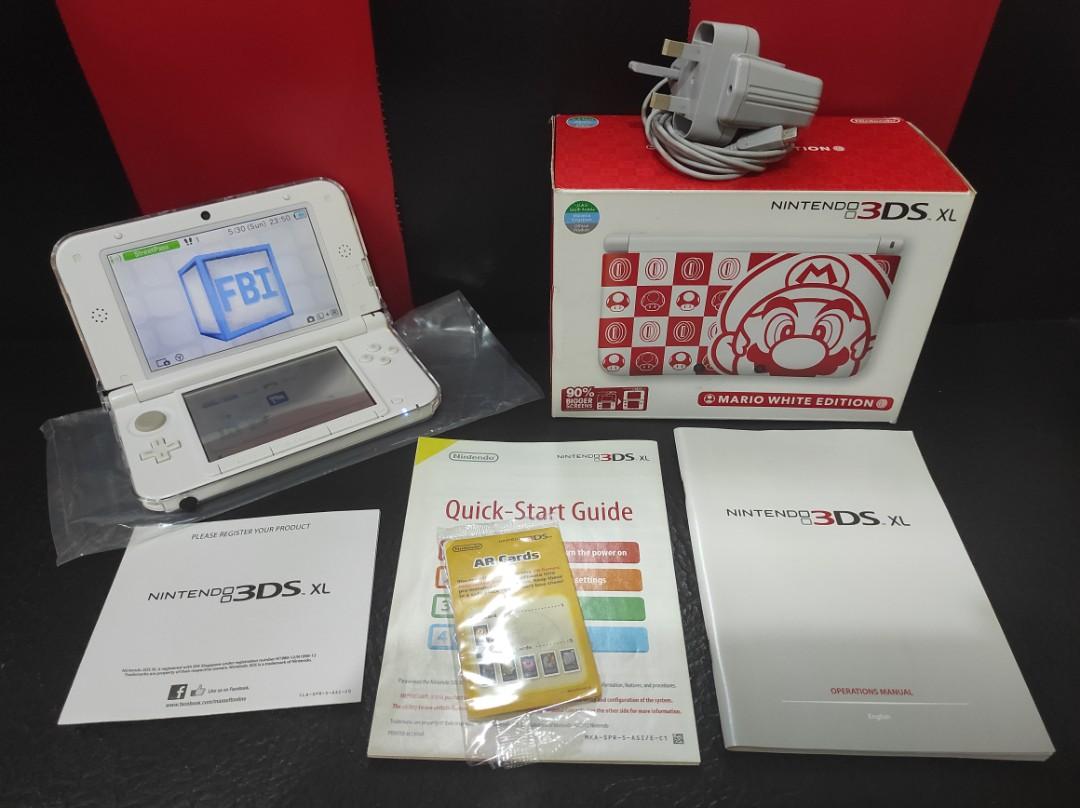 For Sale Swap 2nd Hand Old Nintendo 3ds Xl Mario Edition 32gb Cfw Complete Video Gaming Video Game Consoles Nintendo On Carousell