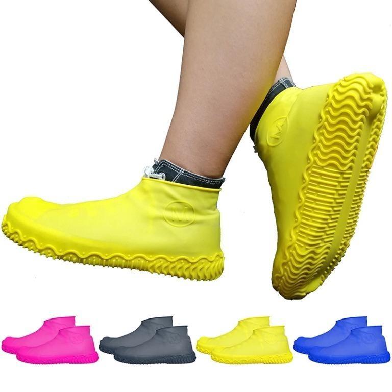 Slip resistant rubber shoe covers clearance