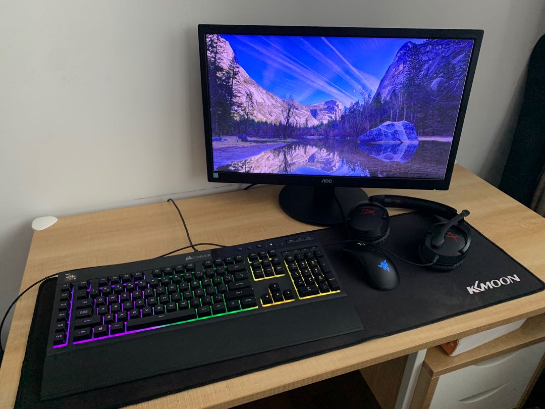 Full Gaming Setup With Custom PC, Computers & Tech, Parts & Accessories ...