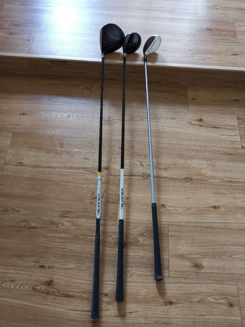 Full set golf club, driver, wood, hybrid, 4s iron and putter, Sports