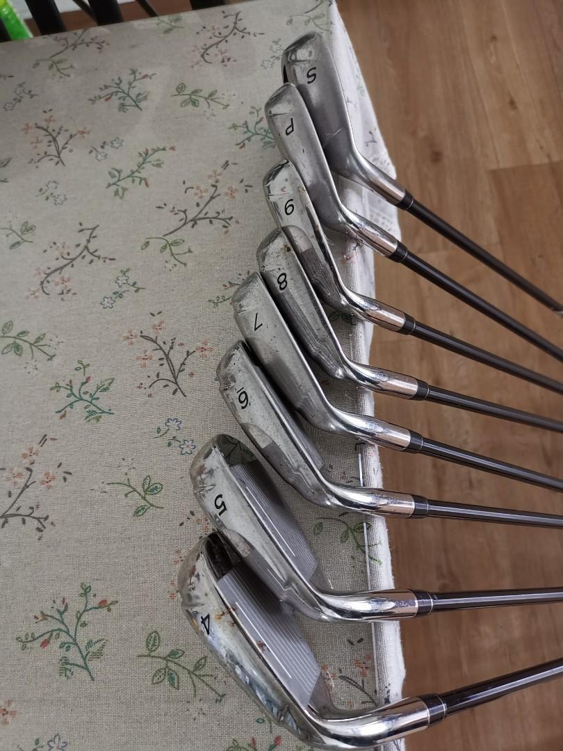 Full set golf club, driver, wood, hybrid, 4s iron and putter, Sports