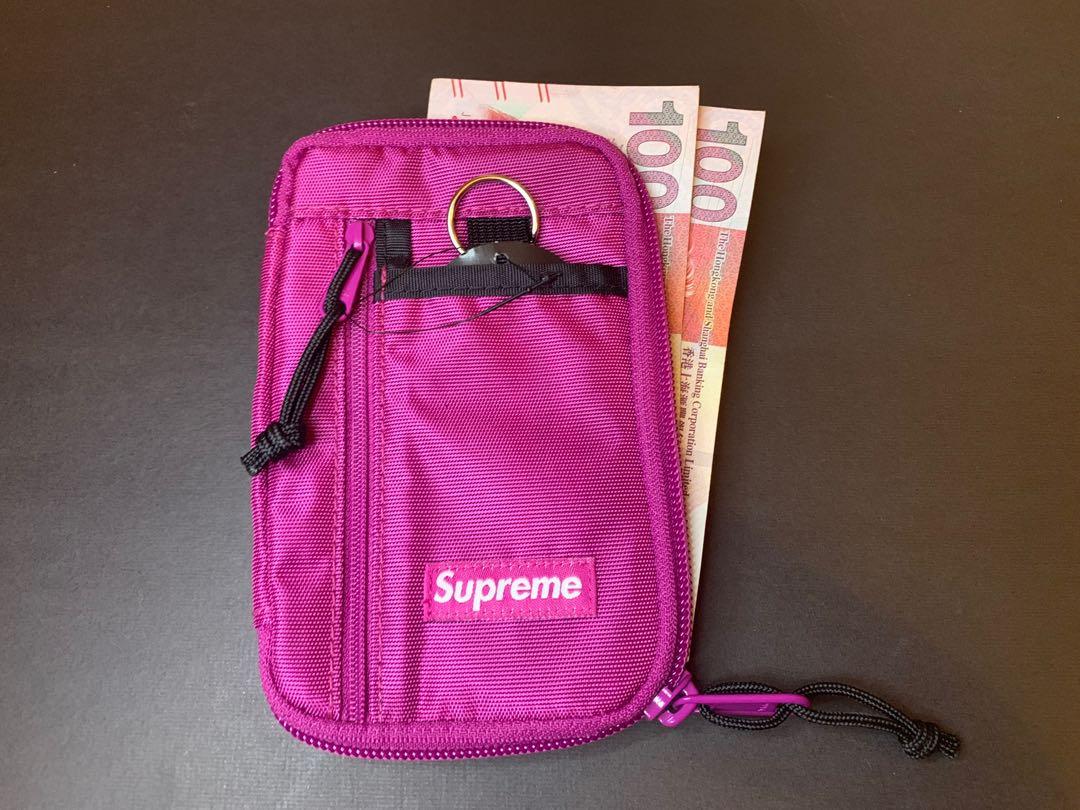 Supreme fw19 small zip pouch clearance