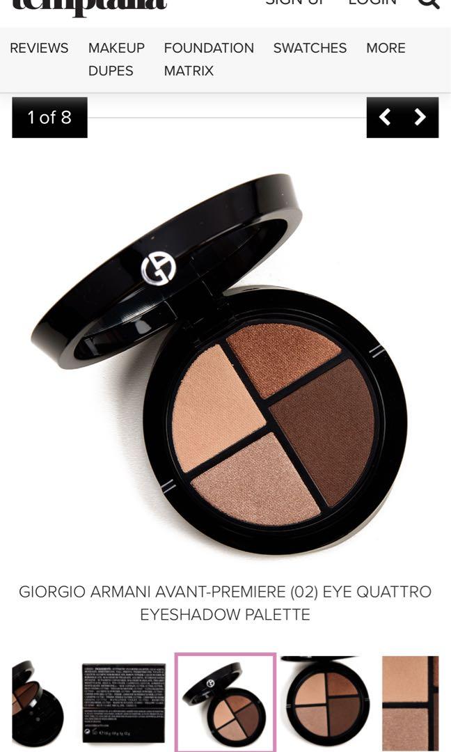 Giorgio Armani Eye Quattro Shadow Palette Festival (Blemished Box) |  