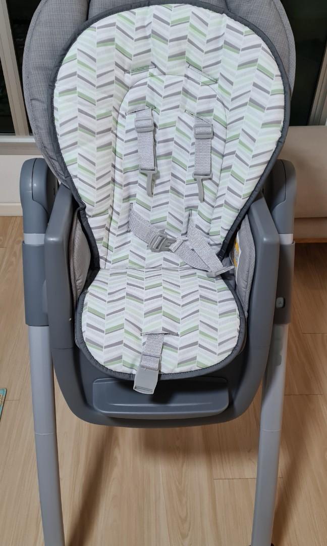 Monbebe luxe wood online reclining highchair
