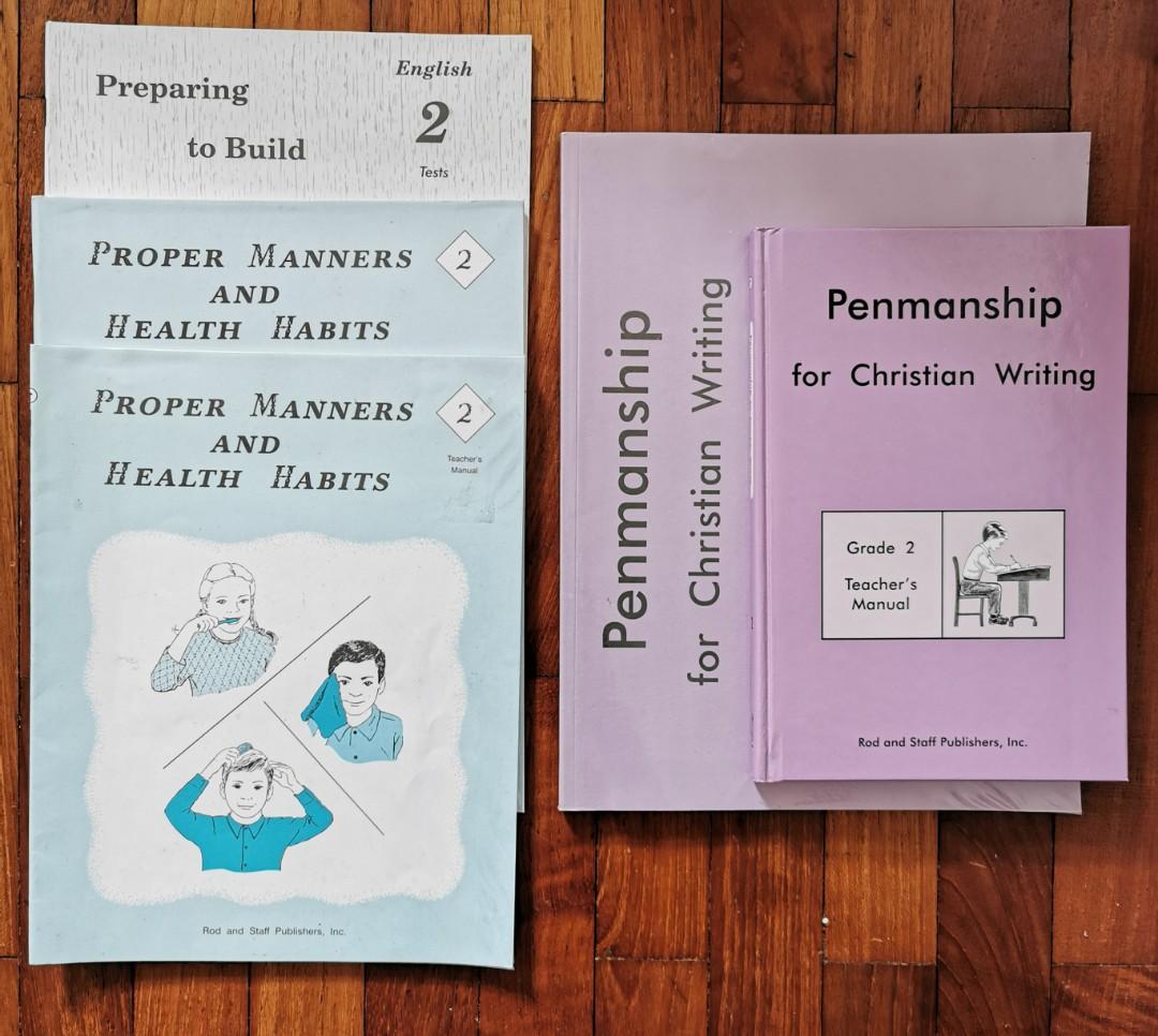 Grade 2 Rod and Staff homeschooling curriculum, Hobbies & Toys, Books