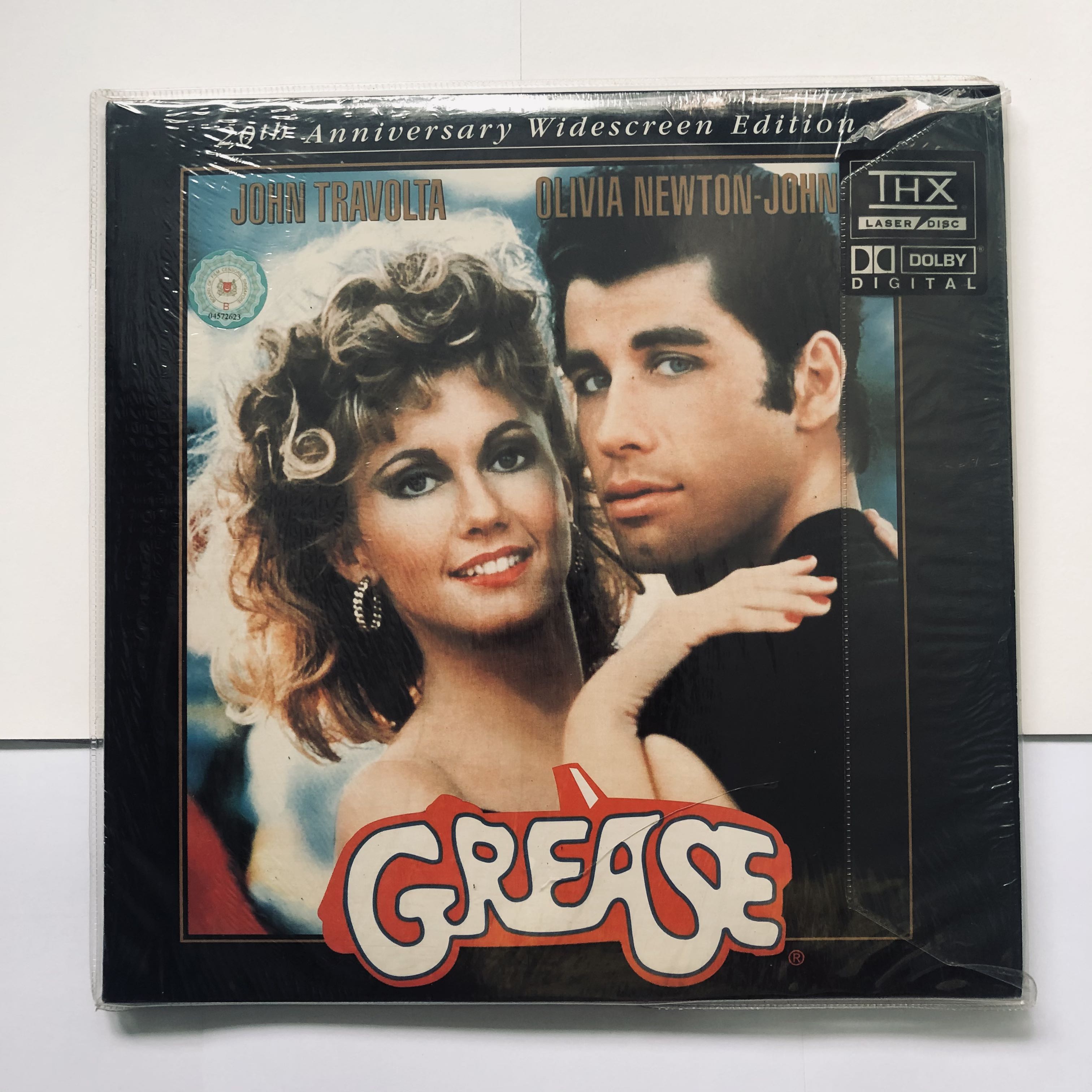 Vintage Grease “20th Anniversary Widescreen Edition” Laser Disc, Women