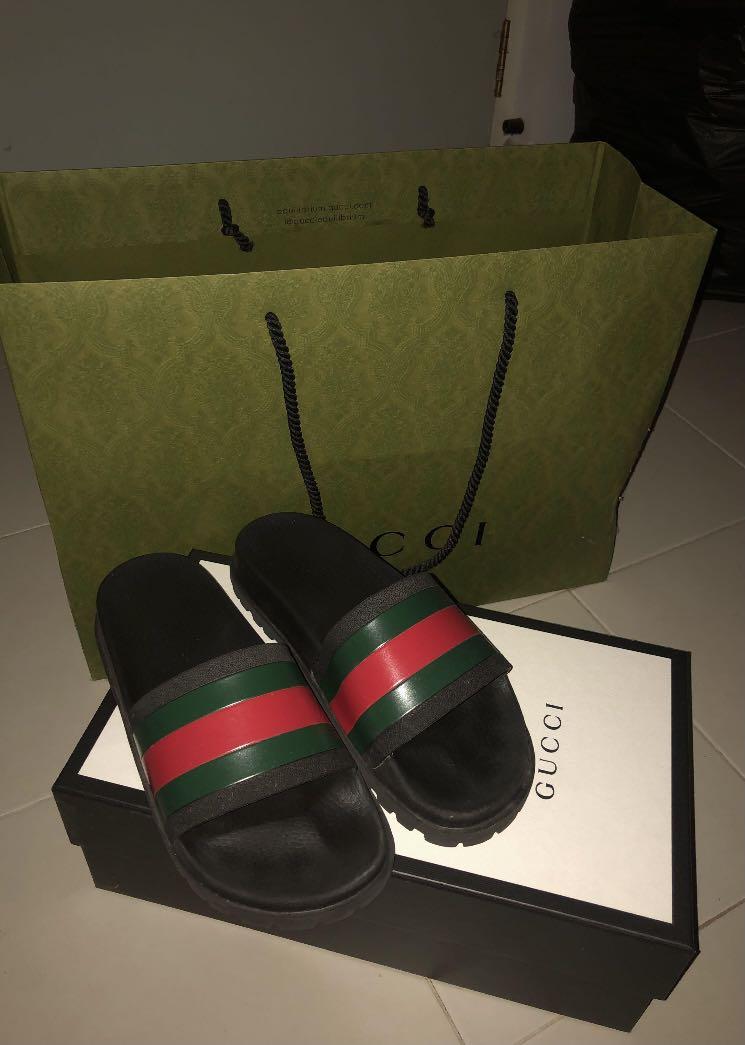 Gucci Slide Sandal Men s Fashion Footwear Flipflops and Slides