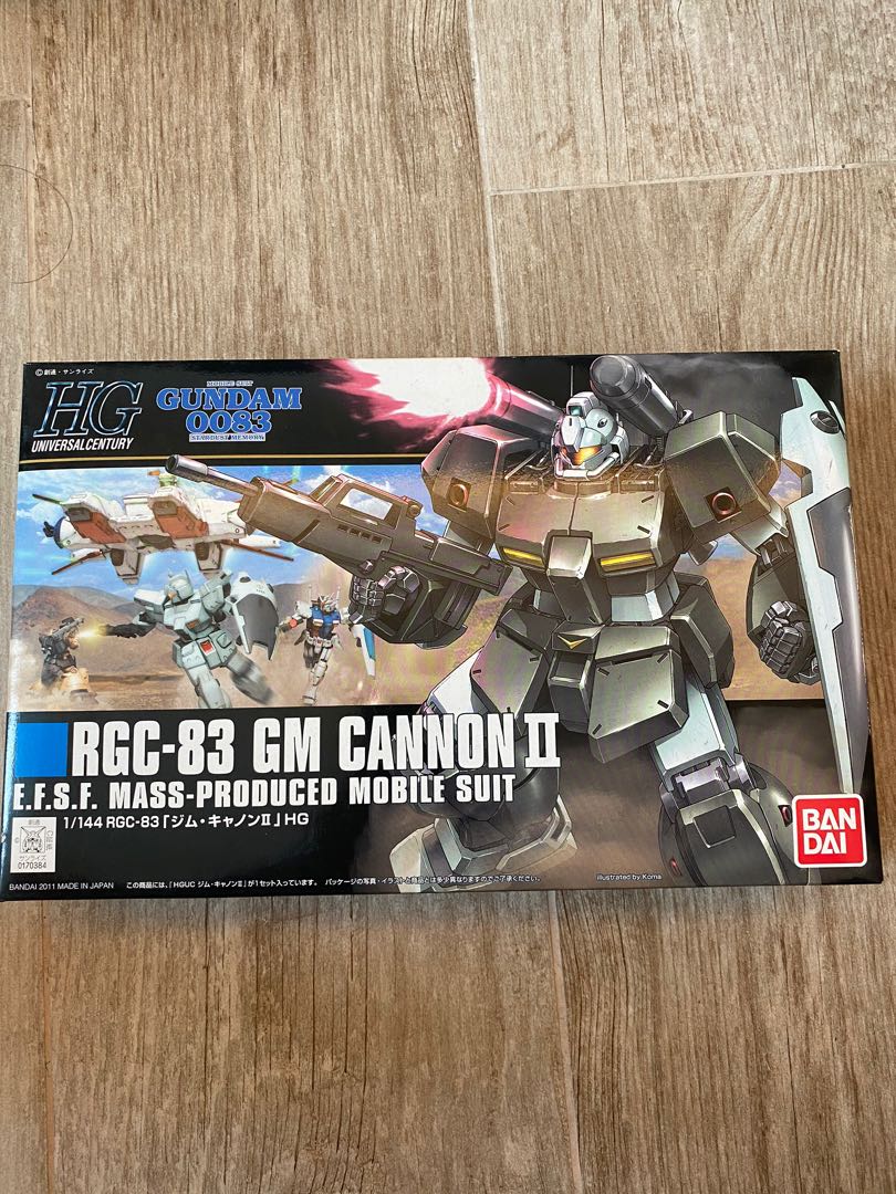Gundam 0083 1/144 HG 125 RGC-83 GM CANNON II 重裝吉姆, 興趣及遊戲 