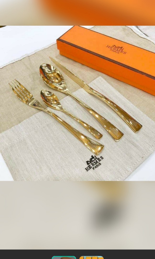 Hermes Cutlery, Furniture & Home Living, Kitchenware & Tableware