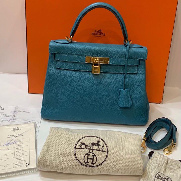 Hermes vintage Kelly 28, Luxury, Bags & Wallets on Carousell