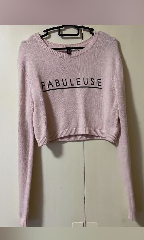 Cute sweater crop tops clearance