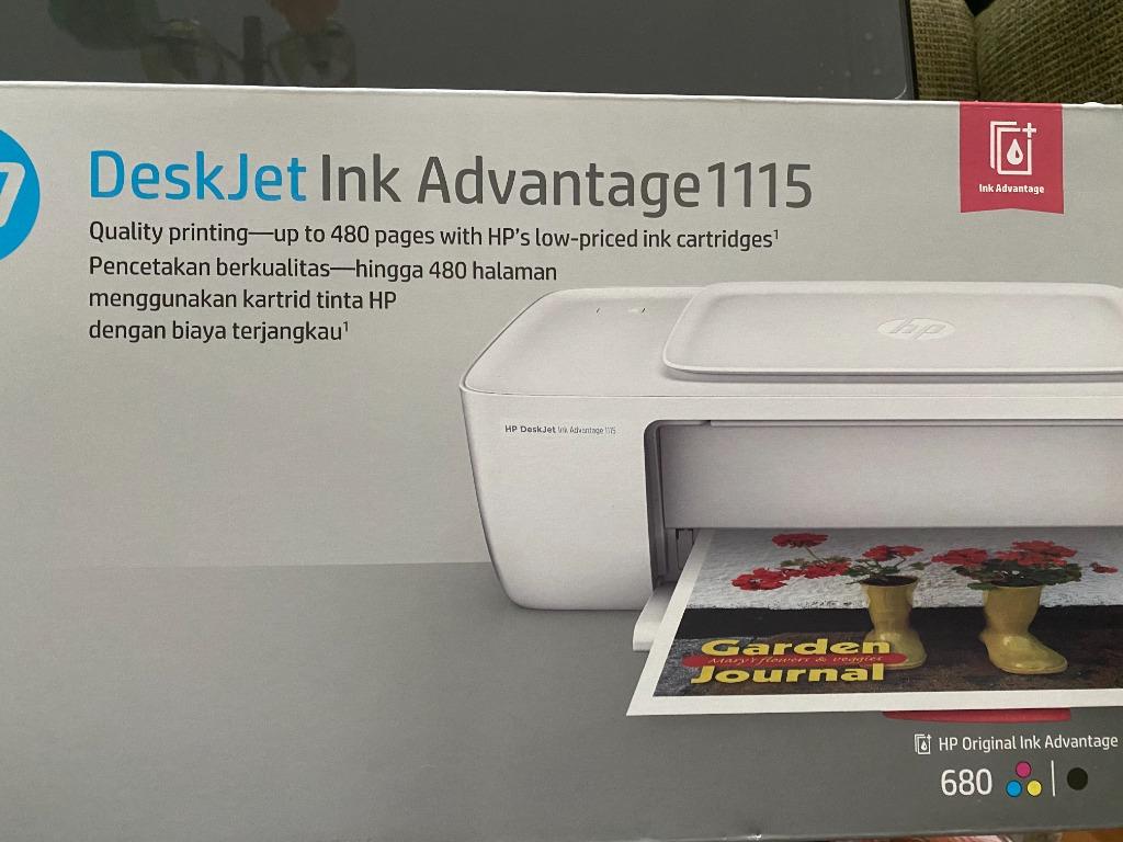 Hp Deskjet Ink Advantage 1115 Printer Computers Tech Printers Scanners Copiers On Carousell