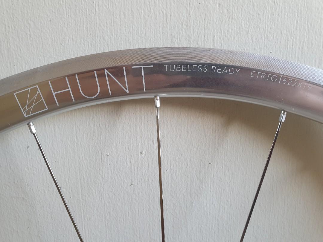 Hunt Sprint Aero Wide Wheelsets Tubeless ready