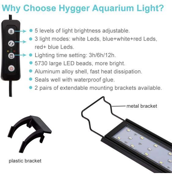 hygger Store 4.6 out of 5 stars 6,775 Reviews hygger Full Spectrum