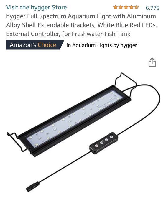 hygger Store 4.6 out of 5 stars 6,775 Reviews hygger Full Spectrum