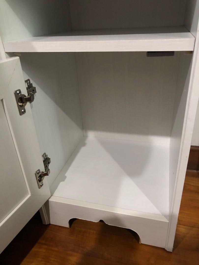 IKEA ASPELUND bedside table (used), Furniture & Home Living, Furniture