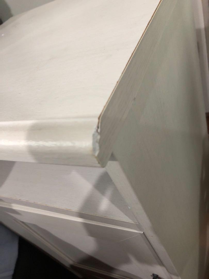 IKEA ASPELUND bedside table (used), Furniture & Home Living, Furniture