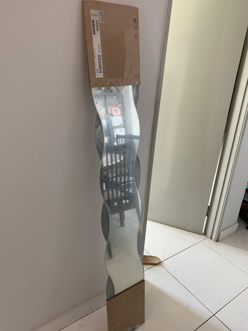 Ikea Krabb mirror, Furniture & Home Living, Home Decor, Mirrors on