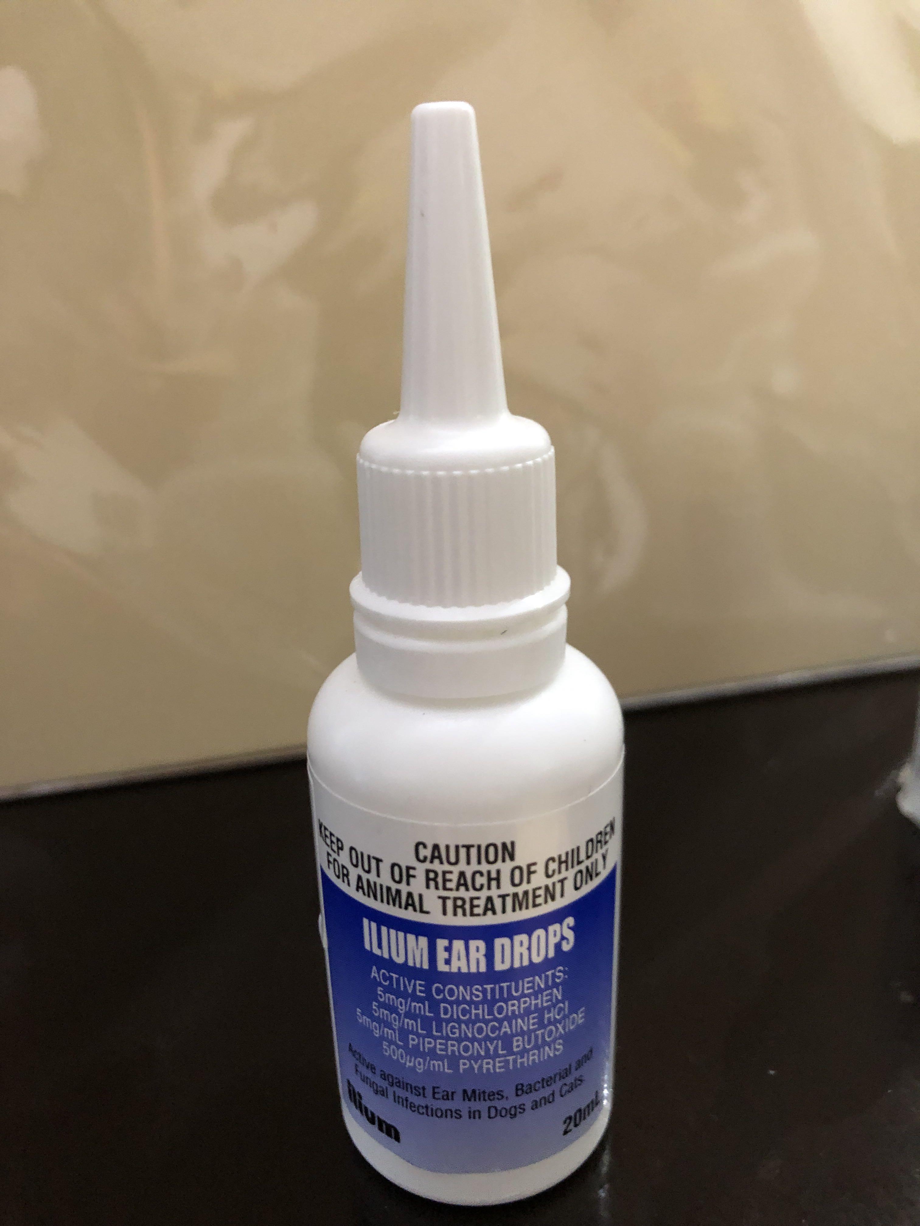 Ilium ear best sale drops for dogs