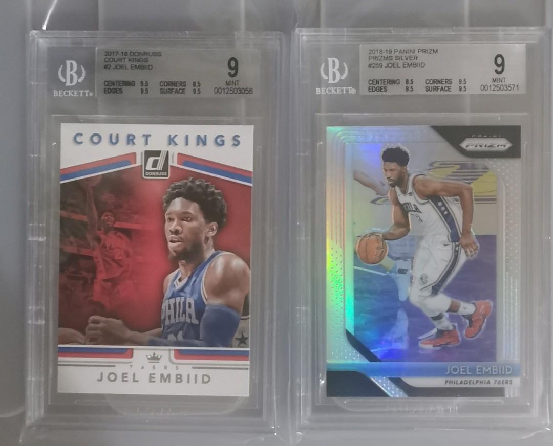 Joel embiid (Category: Sneakers) located in Quezon City. Submitted by stephenham (Listing ID 1088636560, Image 1). Description: ptpa joel embiid Courtkings - 2200 silver prizm - sold.