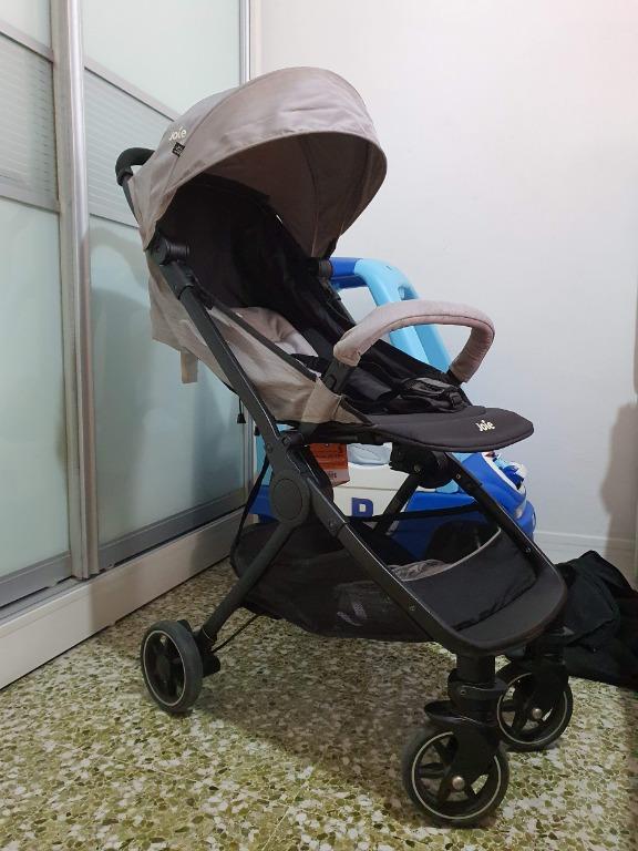Joie pact lite gray flannel 2025
