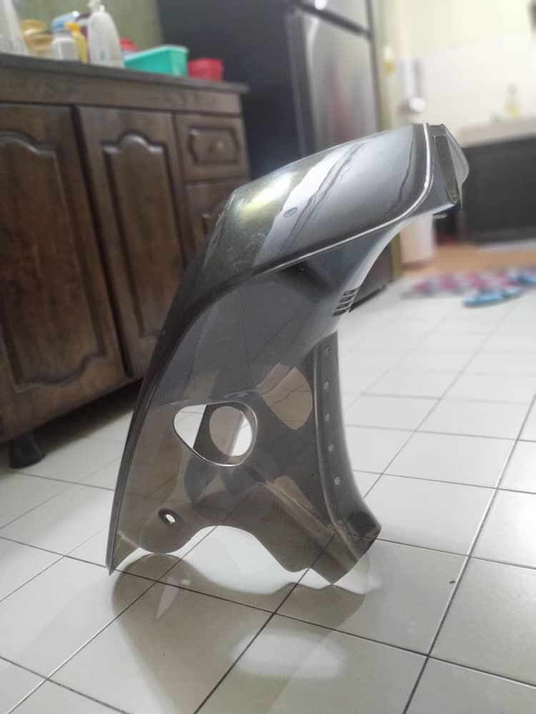 Kepok kepak sayap ex5 hitam clear Motorbikes on Carousell