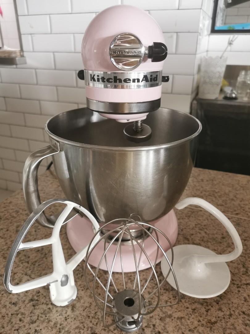 Kitchenaid 5qt Artisan Stand Mixer 220v Pink Tv Home Appliances Kitchen Appliances Hand Stand Mixers On Carousell
