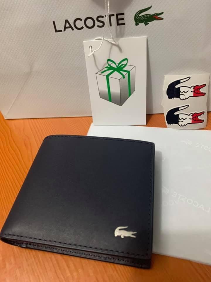 lacoste wallet for men