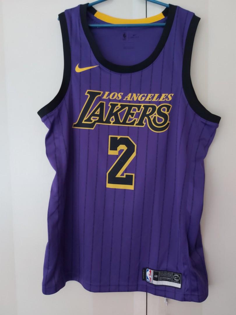 Lakers 2018 City edition jersey LONZO BALL, Men's Fashion