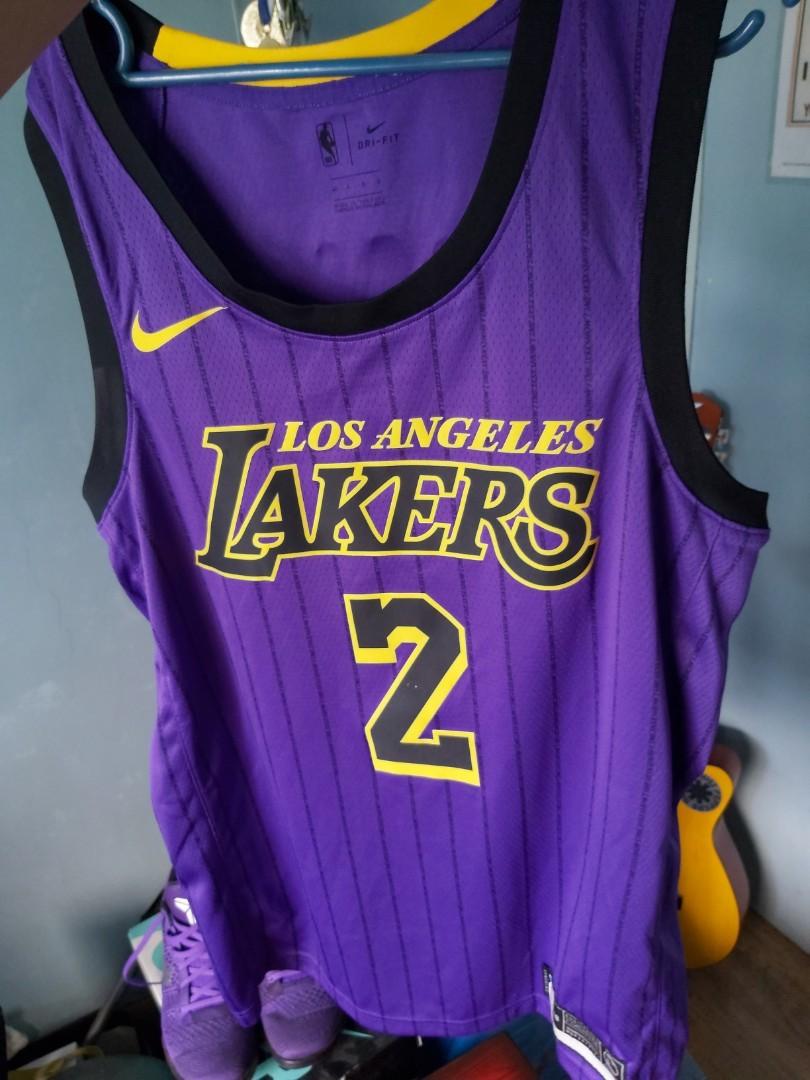 Lakers 2018 City edition jersey LONZO BALL, Men's Fashion