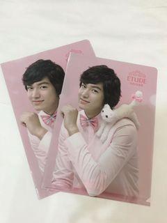Lee Min Ho A4 File 2pcs