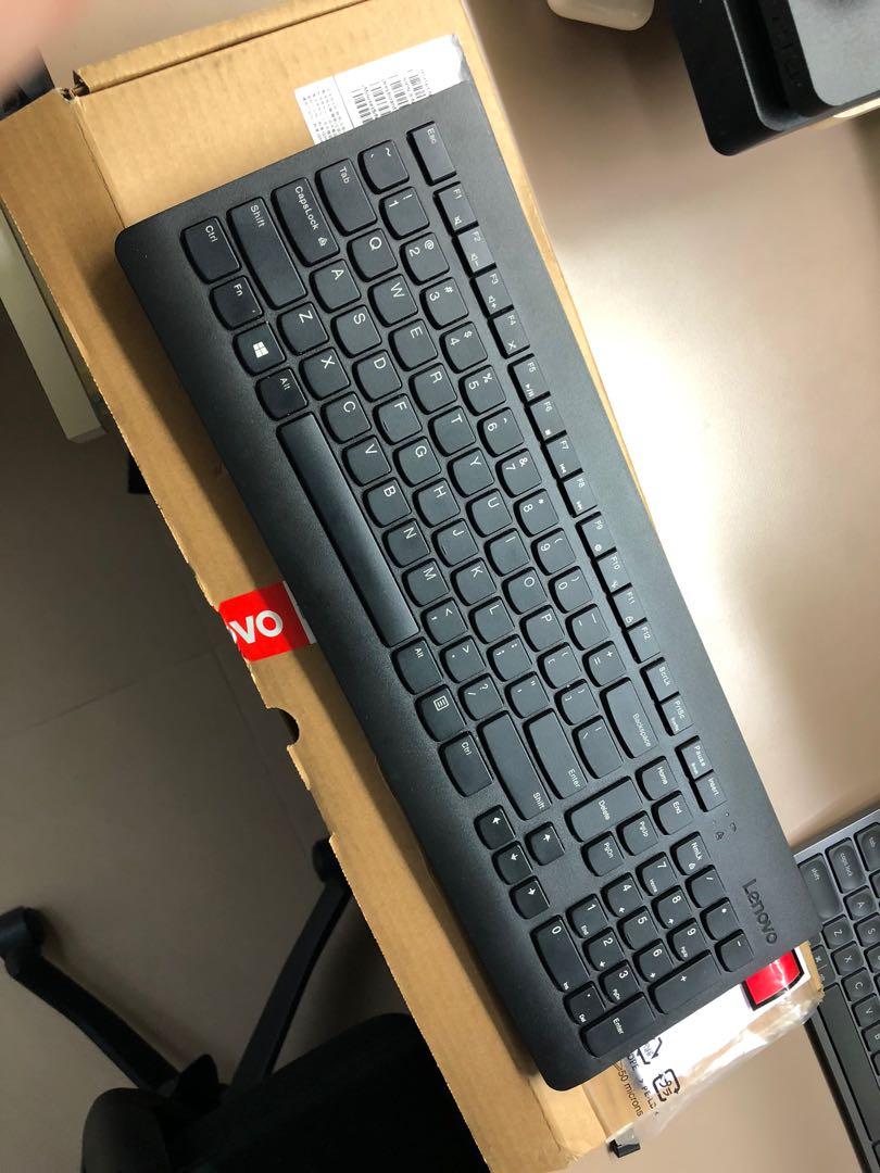 Lenovo Essential Wireless keyboard and mouse combo, Computers & Tech