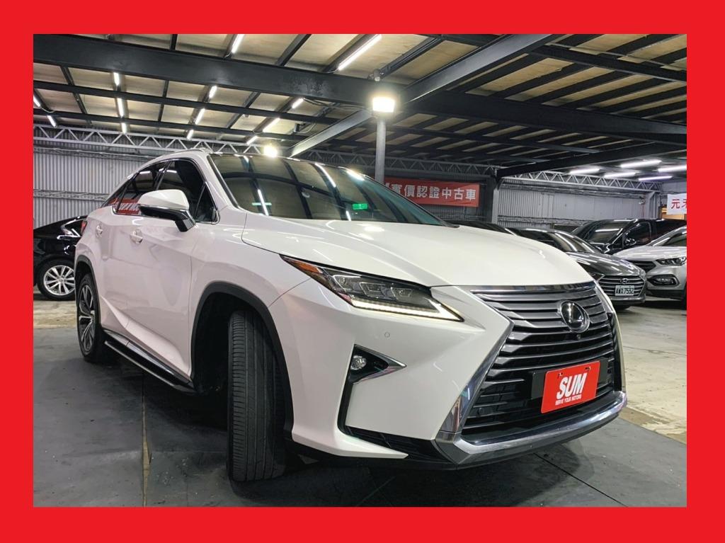 Lexus Rx350 3 5 旗艦版珍珠白全景天窗acc跟車系統 汽車 汽車出售在旋轉拍賣