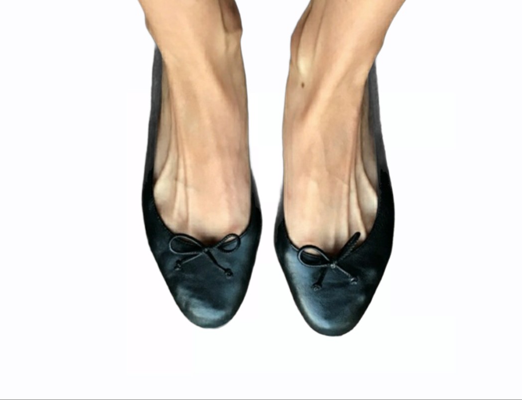 LK Bennett Thea Black Ballet Flat Women s Fashion Footwear Flats Sandals on Carousell