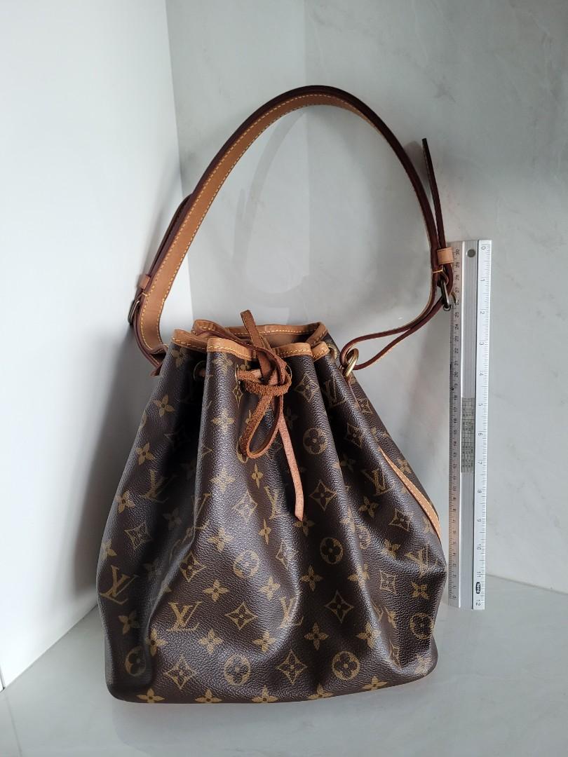 Louis Vuitton Multicolor Petit Noe Blanc Shoulder Bucket Bag M42229,  Luxury, Bags & Wallets on Carousell