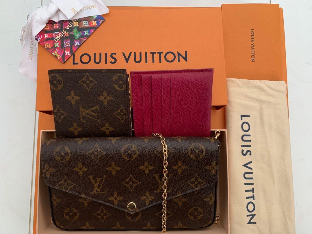 BN: LV FELICIE POCHETTE (三合一包）, Women's Fashion, Bags & Wallets, Cross-body  Bags on Carousell