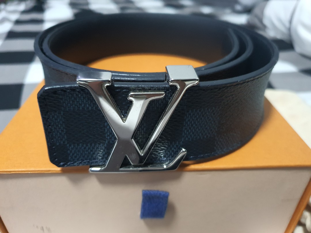 Louis Vuitton Damier Graphite Ceinture Initial Belt M9210