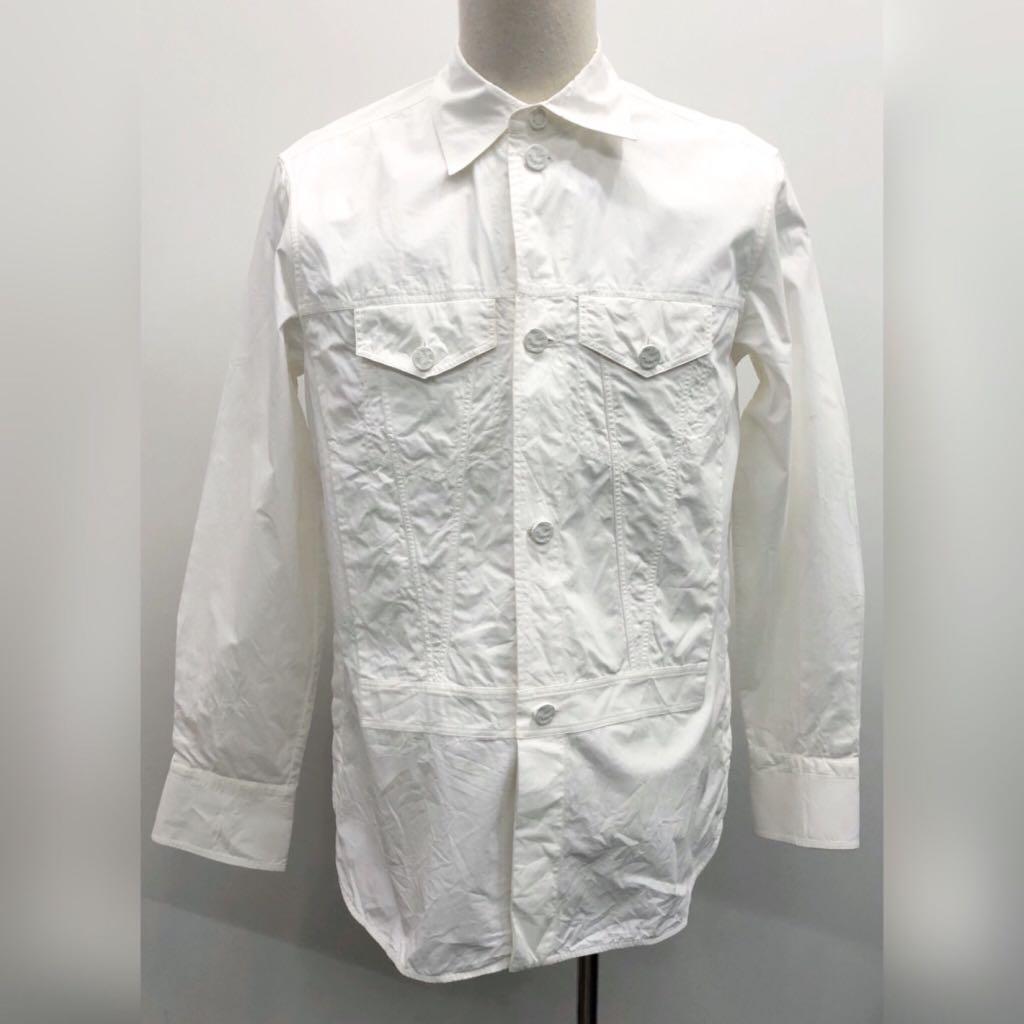 Premium Louis Vuitton Shirt White Letter Print (CT033) - KDB Deals
