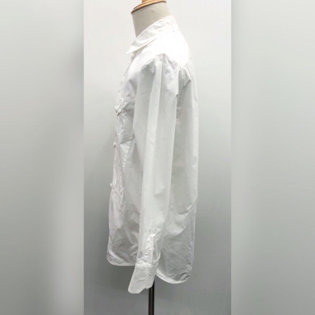 LOUIS VUITTON VCCM07 WHITE BUTTON DOWN SHIRT 217010275 &, Men's Fashion,  Tops & Sets, Formal Shirts on Carousell